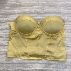 Yellow corset